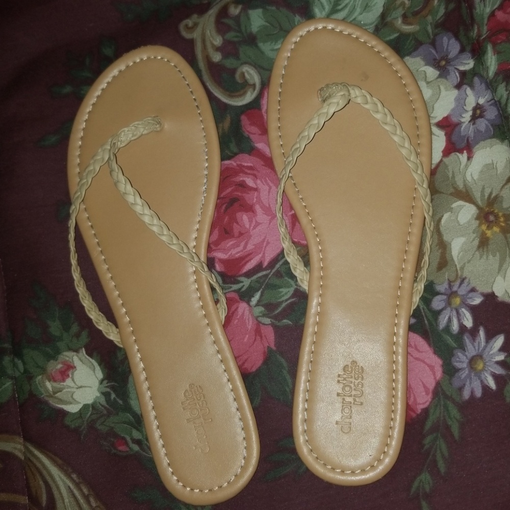 Brown Sandals Size 10 light wear